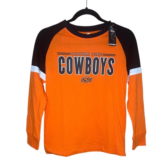 Other - NWT Youth Medium(10-12) Oklahoma State University Orange Long Sleeve Shirt